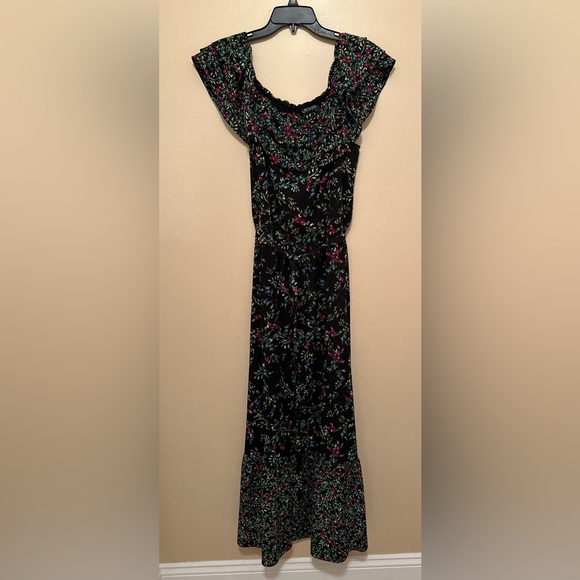 Lauren by Ralph Lauren Women's Off-The-Shoulder Maxidress - Size 14 - Picture 2 of 7